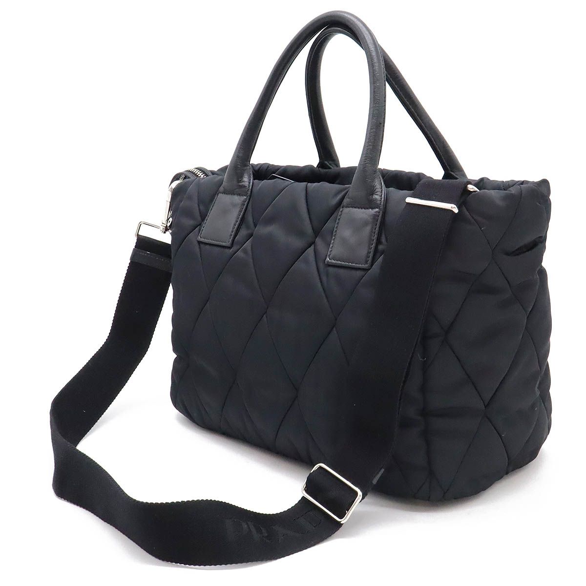 PRADA プラダ トートバッグ 2WAY ショルダーバッグ キルティング