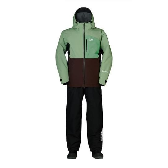 新品未使用DAIWA GORE-TEX フィッシングスーツ DW-1922 WM ダイワ DW-1922 ゴアテックスプロダクトウィンタースーツ ピーグリーン