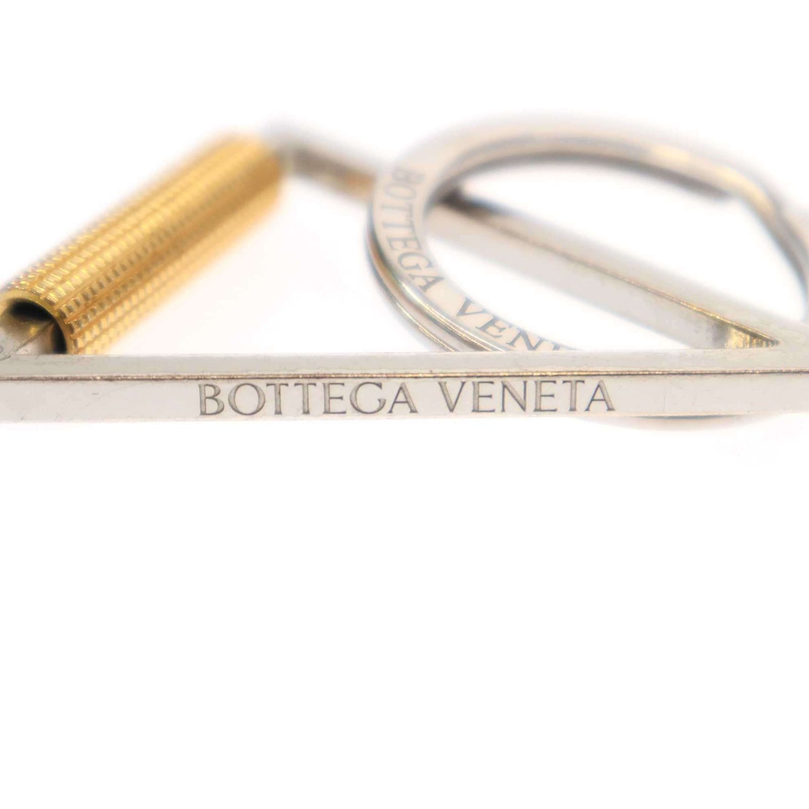 送料無料商品の通販 BOTTEGA VENETA ボッテガヴェネタ トライアングルキーリング 小物