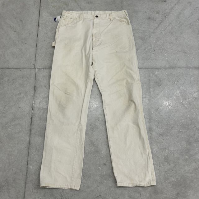 【値下げしました】Dickies ホワイト ペインターパンツ　w36 楽天市場】【送料無料】 Dickies ディッキーズ ペインターパンツ