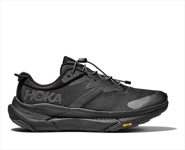 HOKA ONE ホカ オネオネ W 1123154 BLACK レディース ウイメンズ トランスポート 幅B カジュアル アウトドア ウォーキングシューズ トラベル ビブラムソール 旅行 スニーカー 靴 クッション