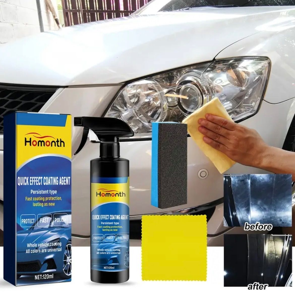 洗車用品車用 クイックコーティングスプレー