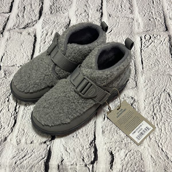 【新品】チャコ CHACO JCH180350 Kids RAMBLE FLUFF キッズ ランブル フラッフ LightGray 20cm 子供用