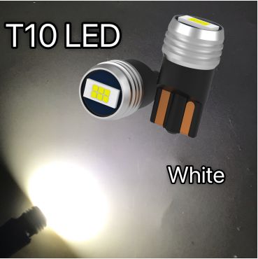 高輝度 12V/24V兼用 T10 LED ポジション スモール 車幅灯 ナンバー灯 左右セット ポン付け三菱ふそう 日野 - メルカリ