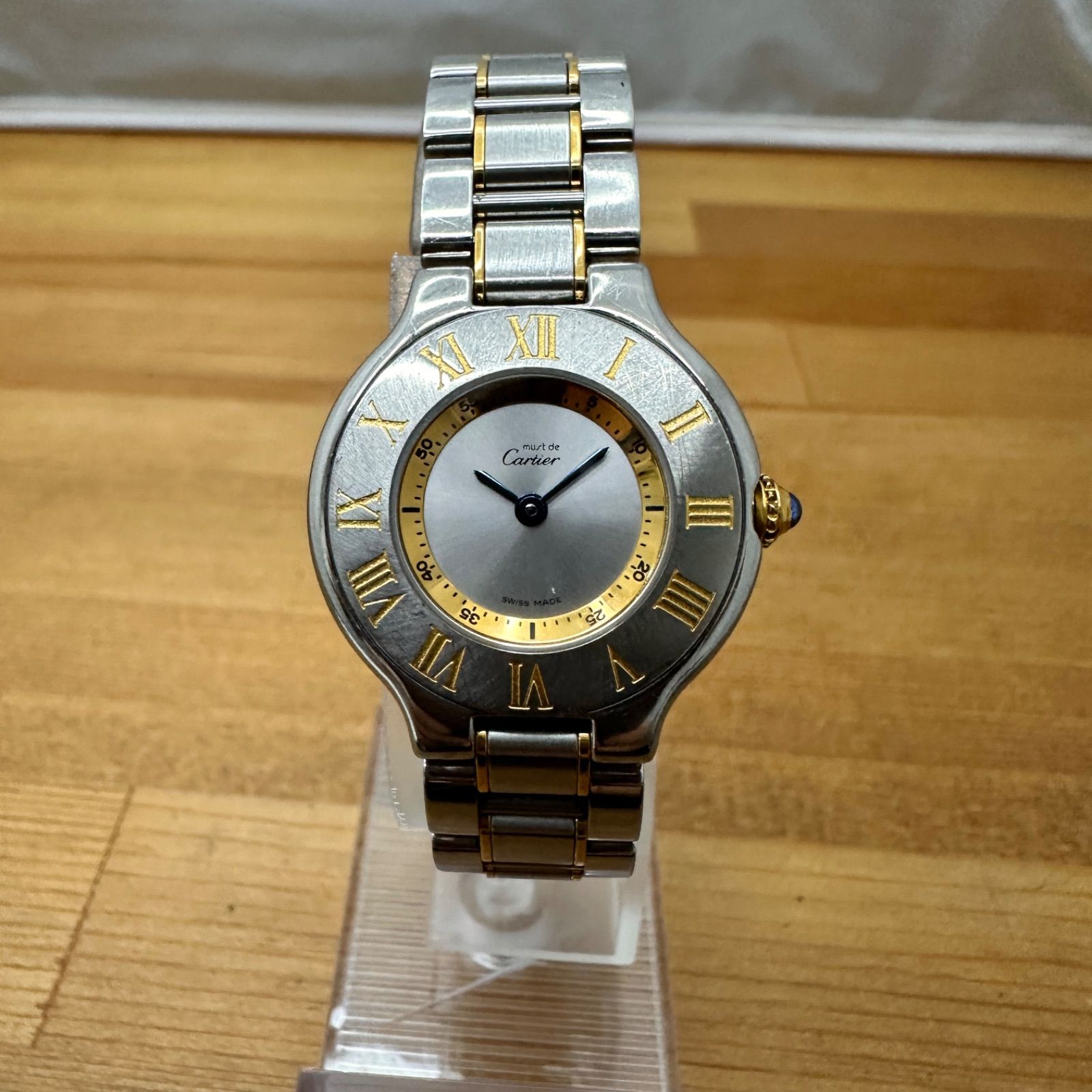 Cartier カルティエ マスト21 ヴァンティアン クォーツ レディース 