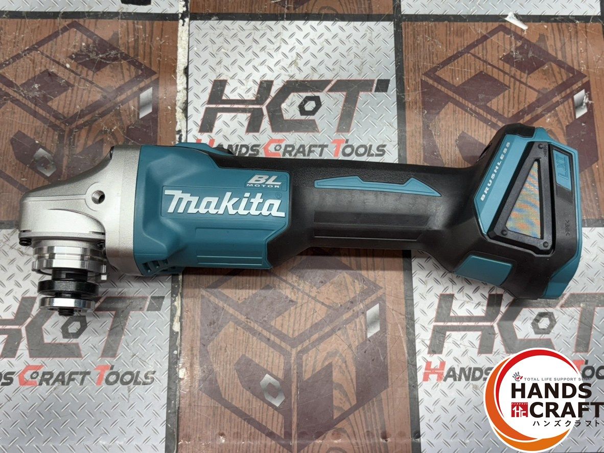 【未使用】マキタ Makita GA404DRGXN 充電式ディスクグラインダ バッテリ×2・充電器付き【ハンズクラフト佐賀】 マキタ GA404DRGXN GA404DZN 充電式ディスクグラインダー 18V - 工具