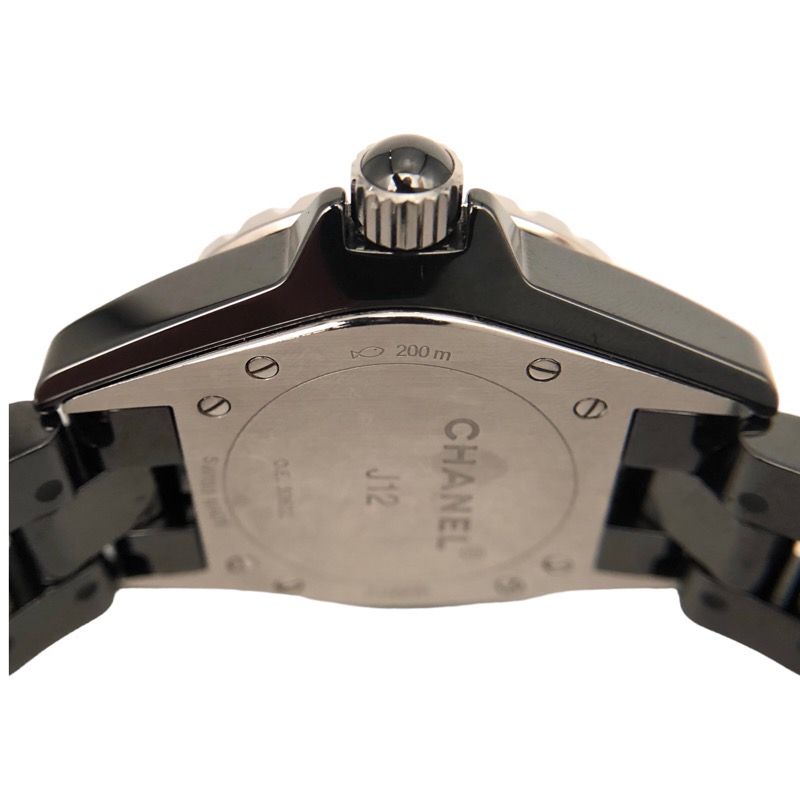 シャネル CHANEL J12 H2427 シルバー セラミック レディース 腕時計 