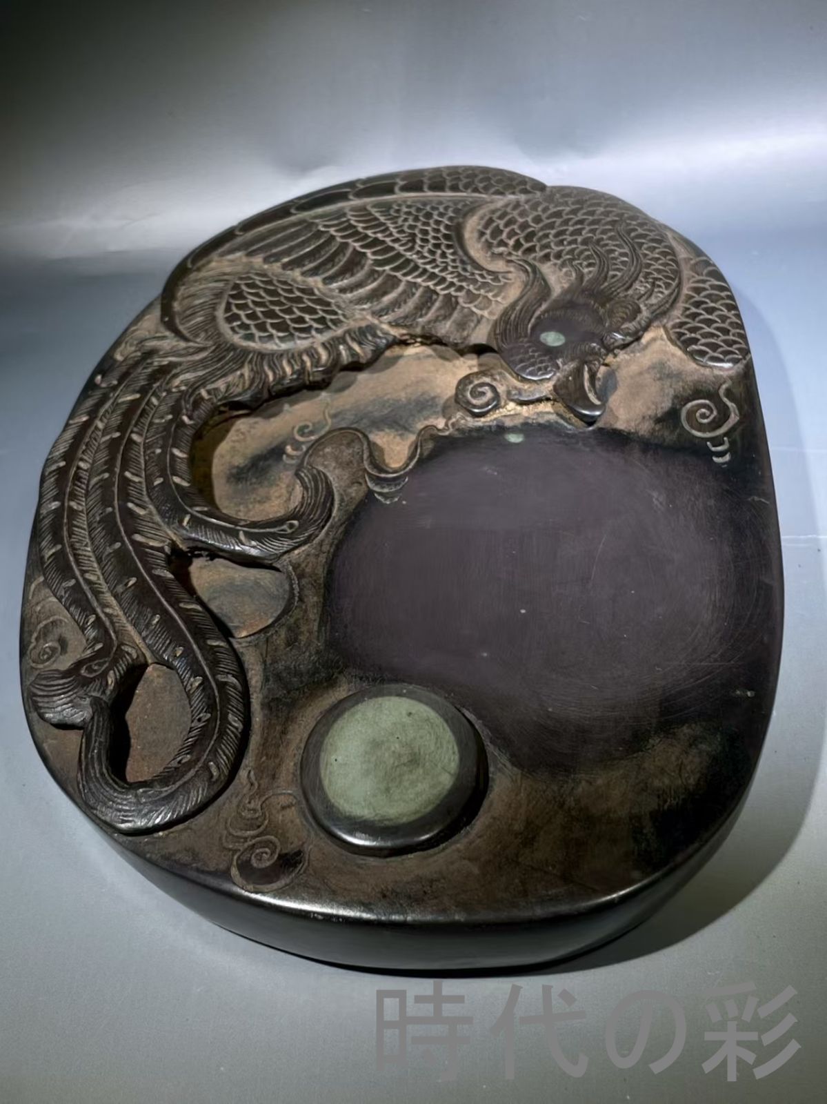 中国美術 古硯 書 書道具 硯 筆 墨 古筆 BH533「唐紙 中国厦門製造