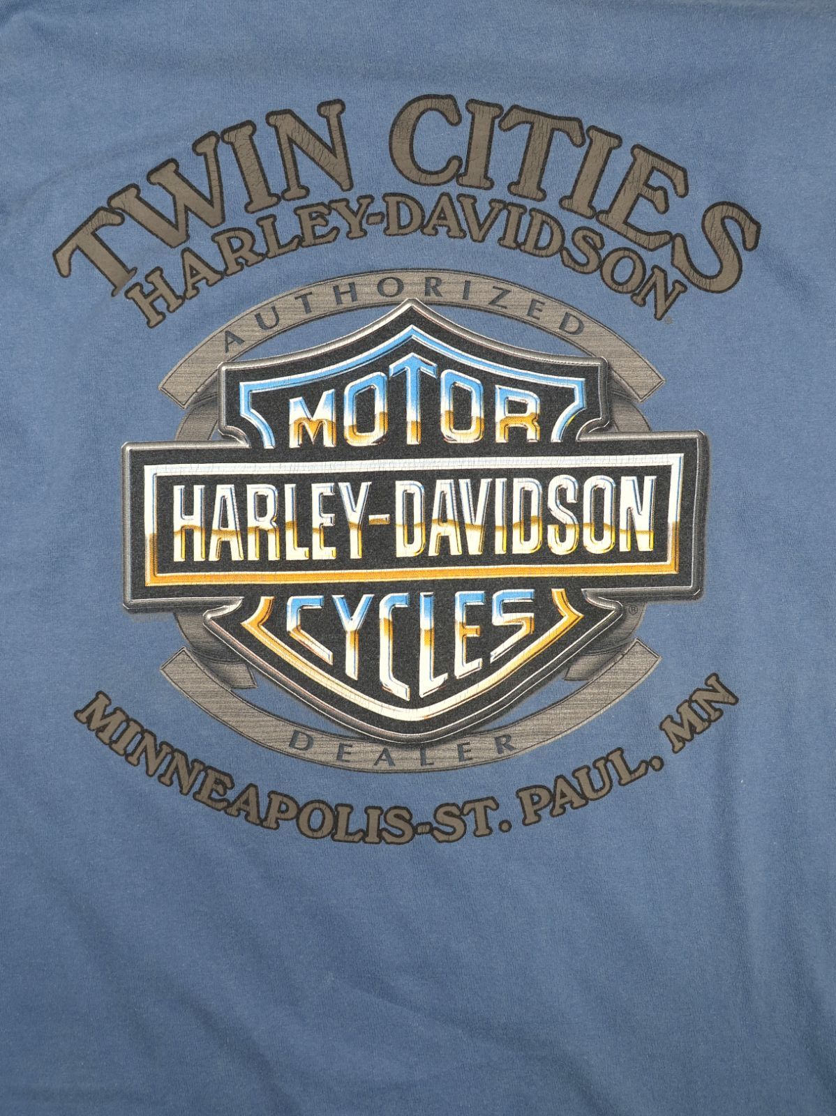 90s Vintage US古着☆HARLEY-DAVIDSON ハーレーダビッドソン 両面