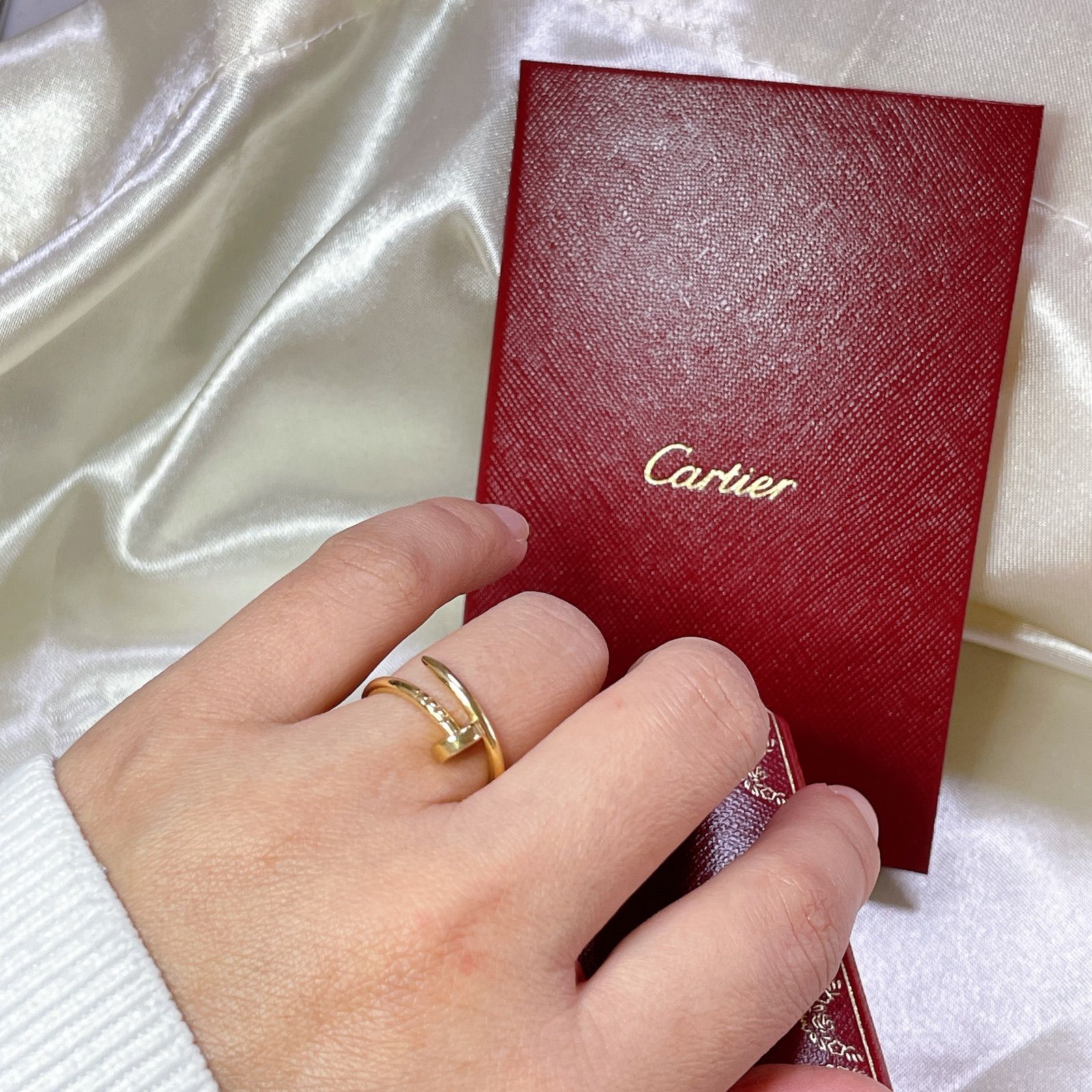 Cartier ジュストアンクル リング ゴールド K18YG最終値下げ