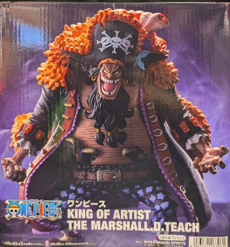 KING OF ARTIST マーシャル·D·ティーチ KING OF ARTIST フィギュアーツ