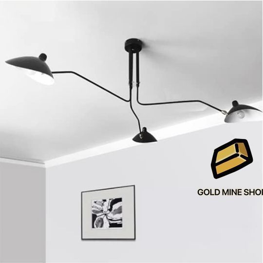 照明器具 セルジュ・ムーユ ペンダントライト 3アームタイプ おしゃれ