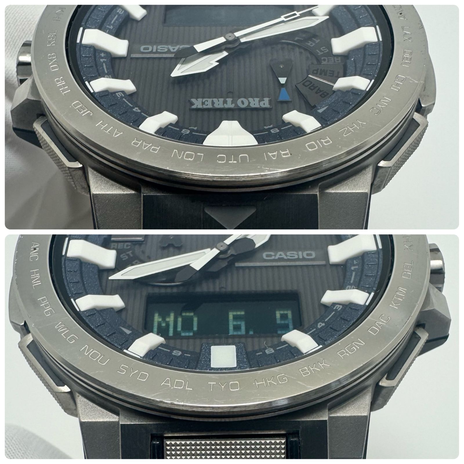 希少】カシオ プロトレック マナスル PRX-8000GT-7JF 電波
