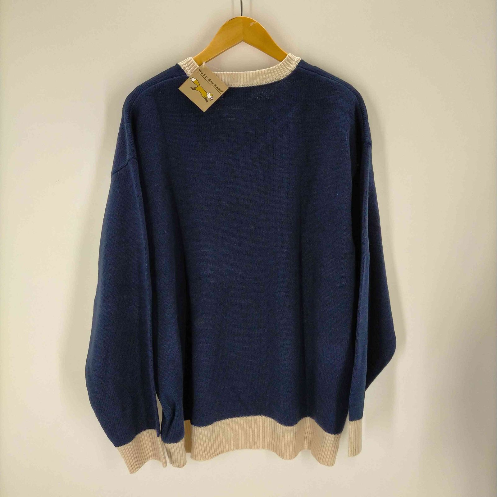ザ フォックス コレクション THE FOX COLLECTION Vネック配色ルーズ 