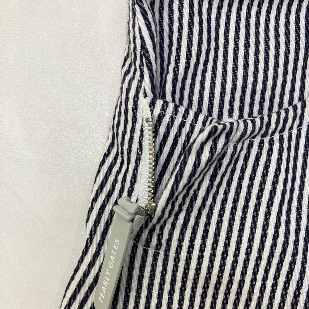 サイズ 1 PEARLY GATES パーリーゲイツ 055-3134204 スカート ストライプ ネイビー系 240101437545 ゴルフウェア レディース ストスト LLC-HASEGAWATOSO_COM