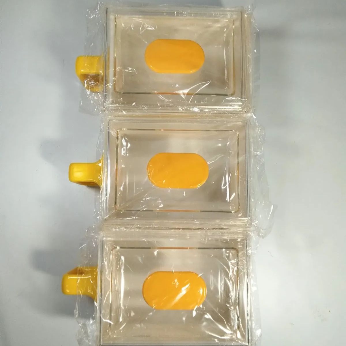 昭和レトロ クッキングジョア Cooking Joie 大栄化成㈱ A-6型 黄色 調味料入れ 品 NO 00946 調味料ケース 保存容器 ケース