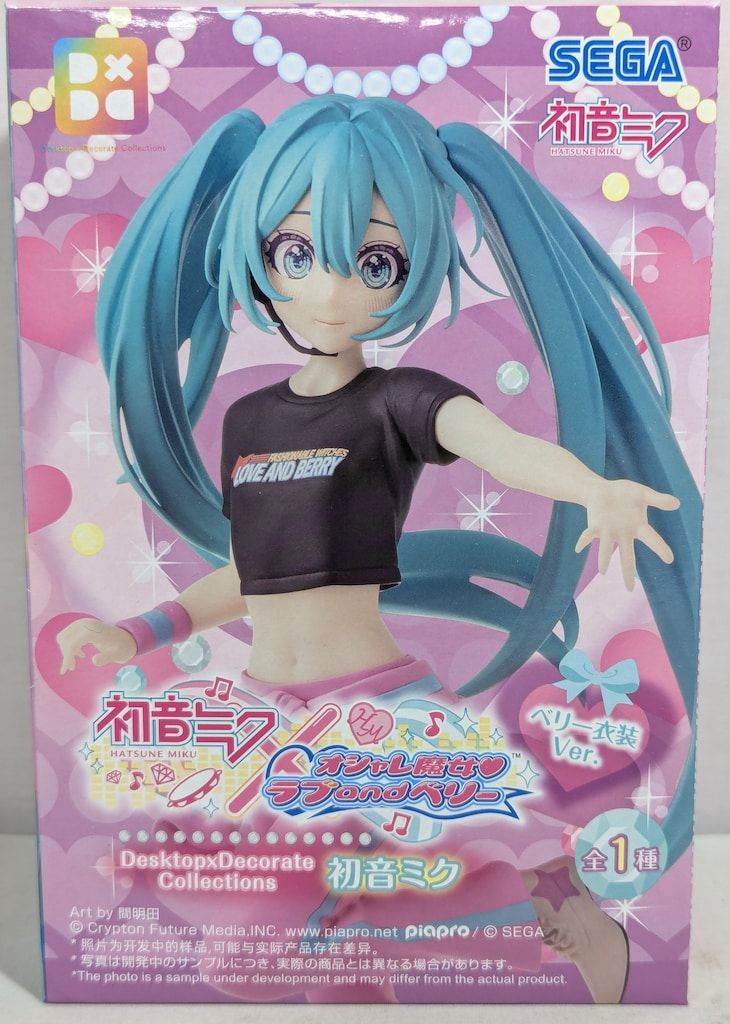 セガ Desktop×Decorate Collections 初音ミク×オシャレ魔女ラブ