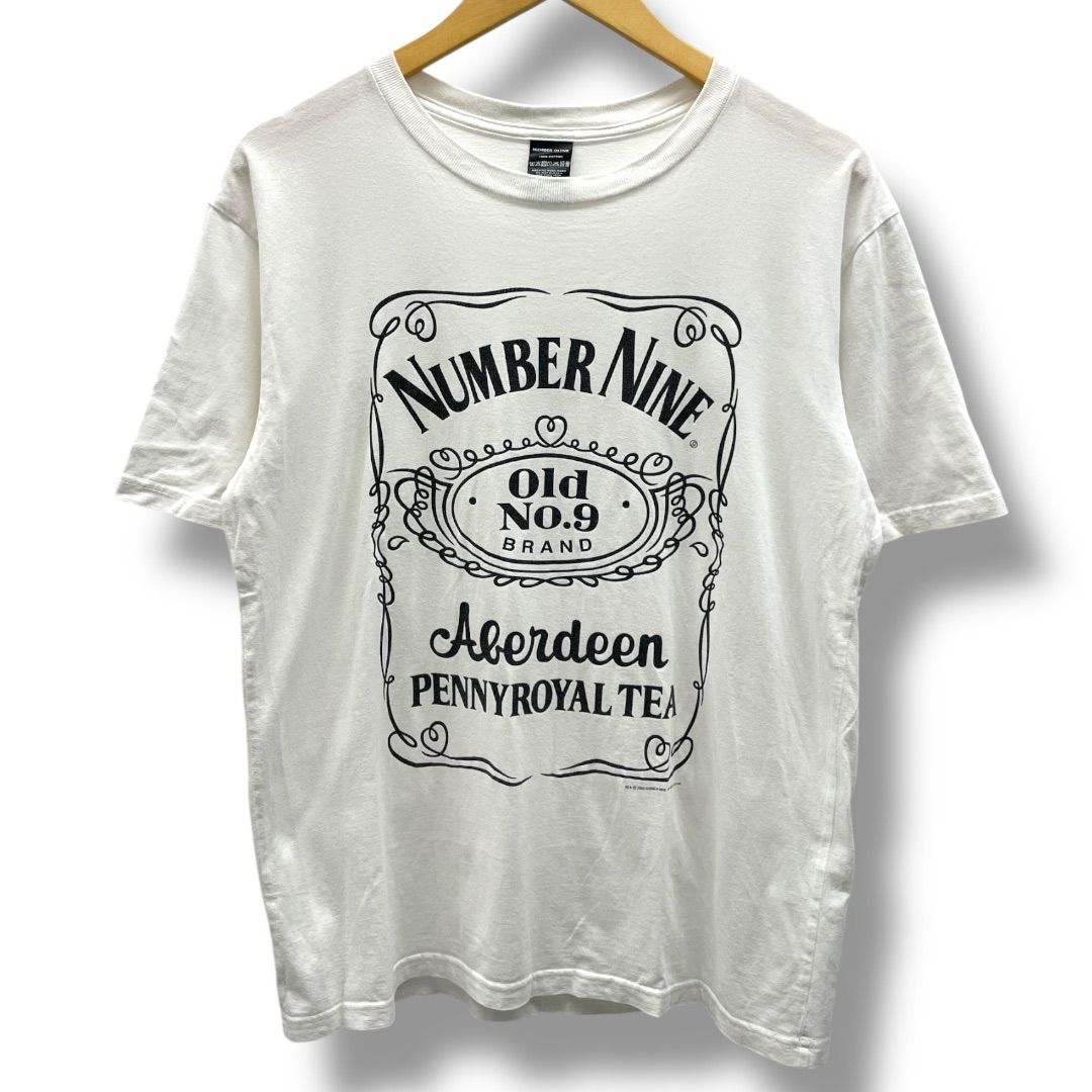numbernine ナンバーナイン ジャックダニエルズ Tシャツ 2003年 NUMBER (N)INE ナンバーナイン 2003年 ジャックダニエルTシャツ