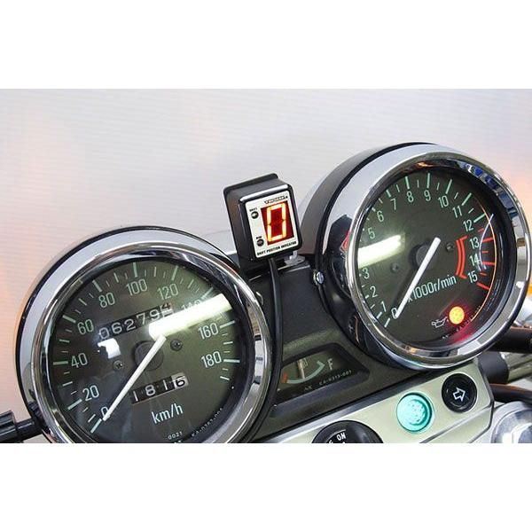 ゼファー χ メーターハーネス ゼファーχ用のシフトポジション