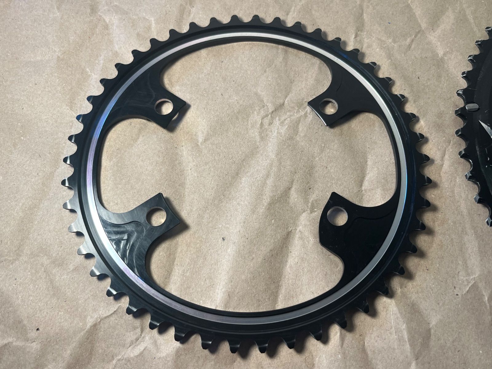 レアプロートタイプSHIMANO 46T チェーンリング PROTO Y0V398050-46T-FC-08-
