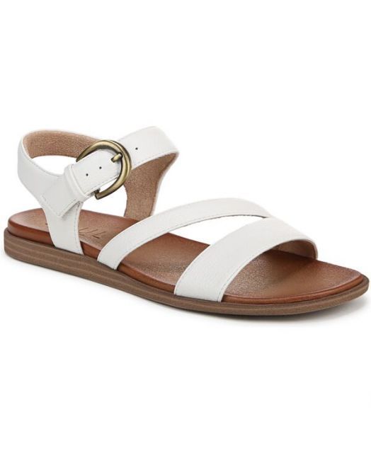 送料無料 ソウルニュトライザー レディース サンダル シューズ Jayvee Ankle Strap Sandals White Faux Leather