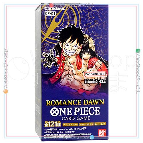 bn:0] 【未開封】 ONE PIECEカードゲーム ROMANCE DAWN【OP-01】/BOX ...