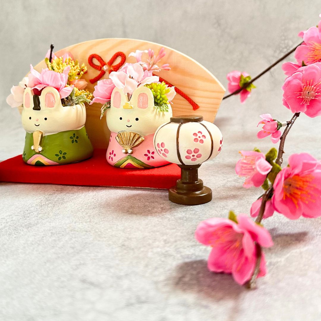 御飾花 花造り 花飾り 雛人形 古代手造り ひな祭り 花 かわいい