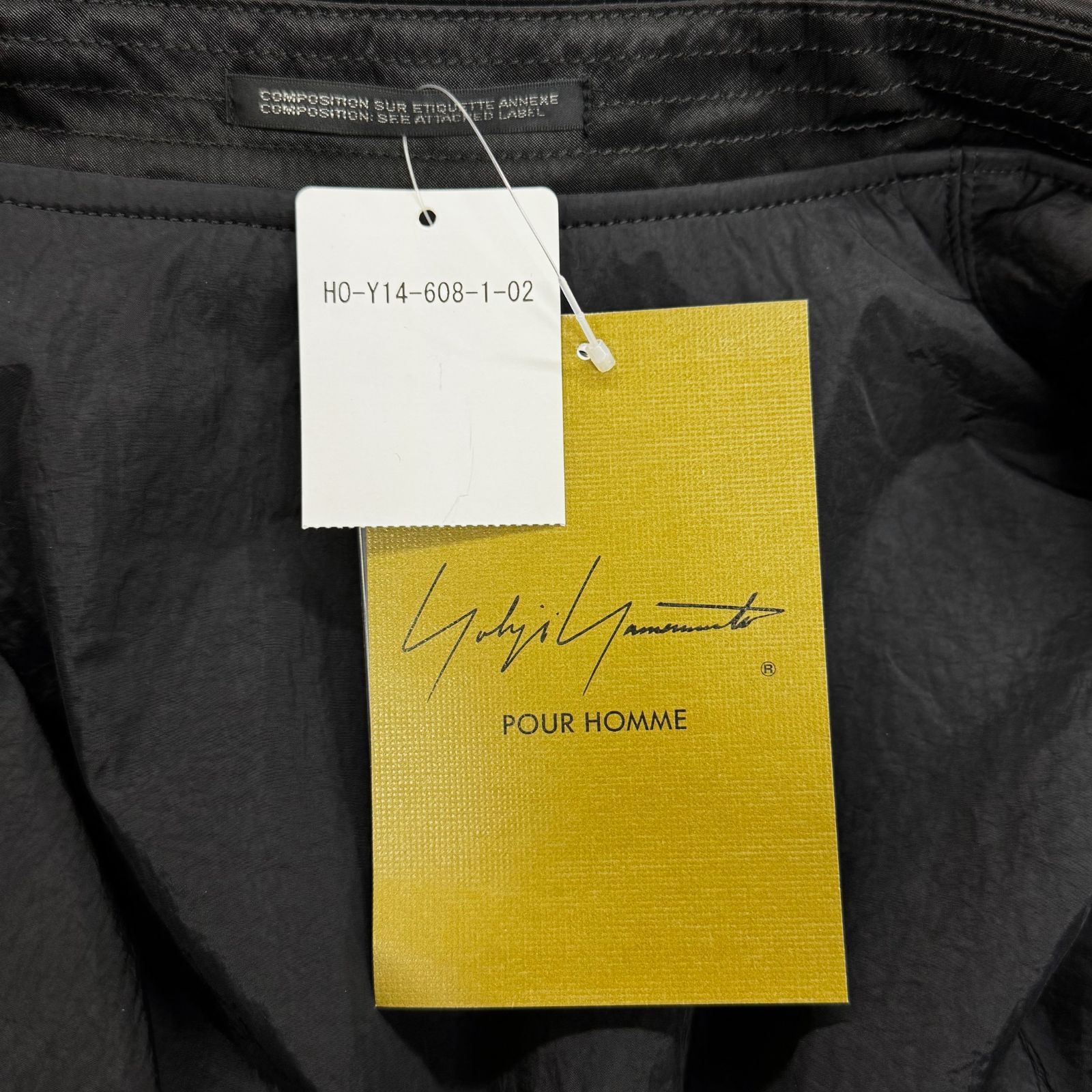 参考上代228800円 未使用品 yohji yamamoto POUR HOMME 24AW VINTAGE 