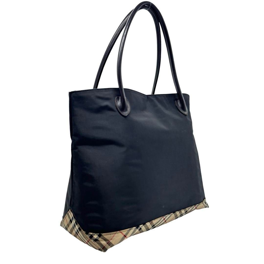 BURBERRY バーバリー ブルーレーベル ノバチェック トートバッグ