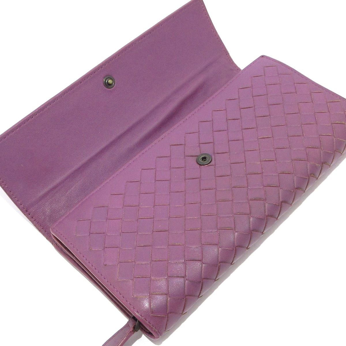 BOTTEGA VENETA グラスコード　イントレチャート　パープルカラー 11500408.jpg