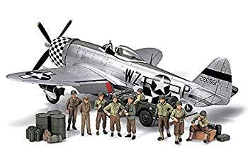 節約 【】タミヤ 1/48 アメリカ歩兵休息&P-47Dセット 6g7v4d0 タミヤ 1