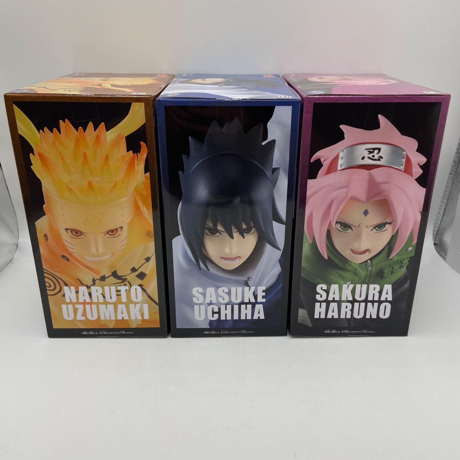 ナルト　フィギュア　3点セット 未開封 NARUTO ナルト 疾風伝 3点セット PANEL SPECTACLE 新たなる三竦