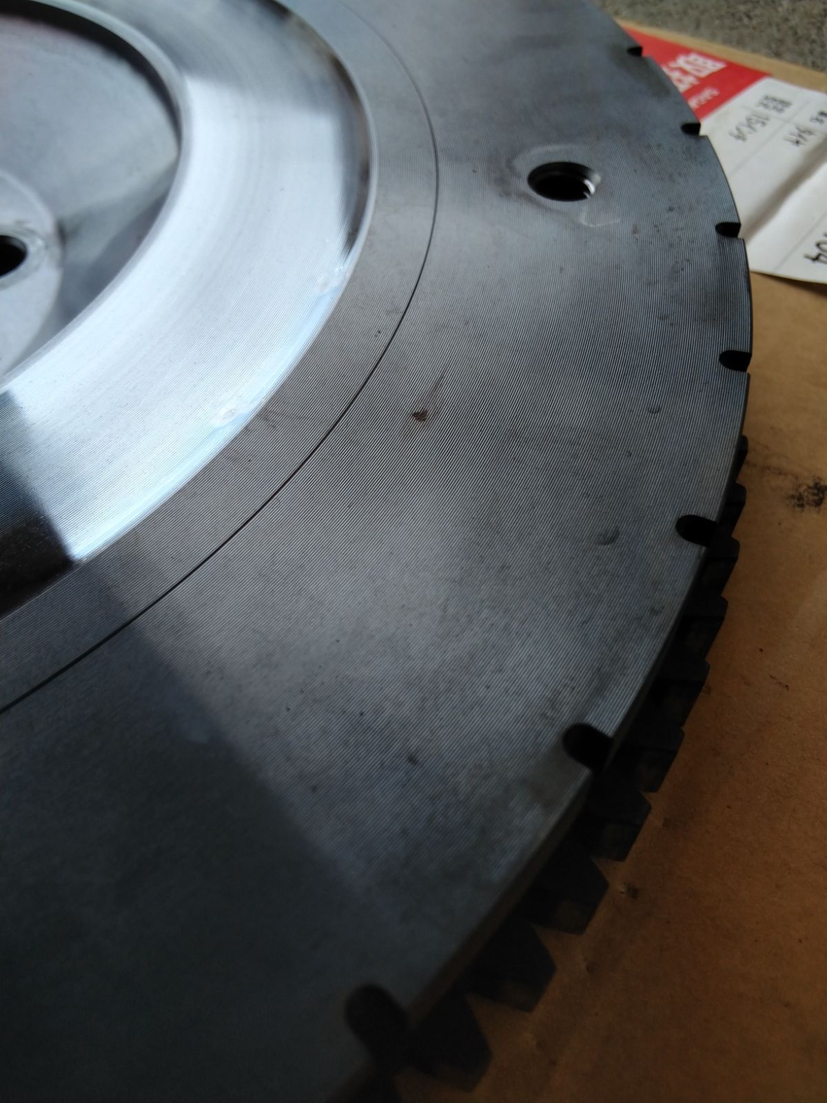 軽量フライホイール