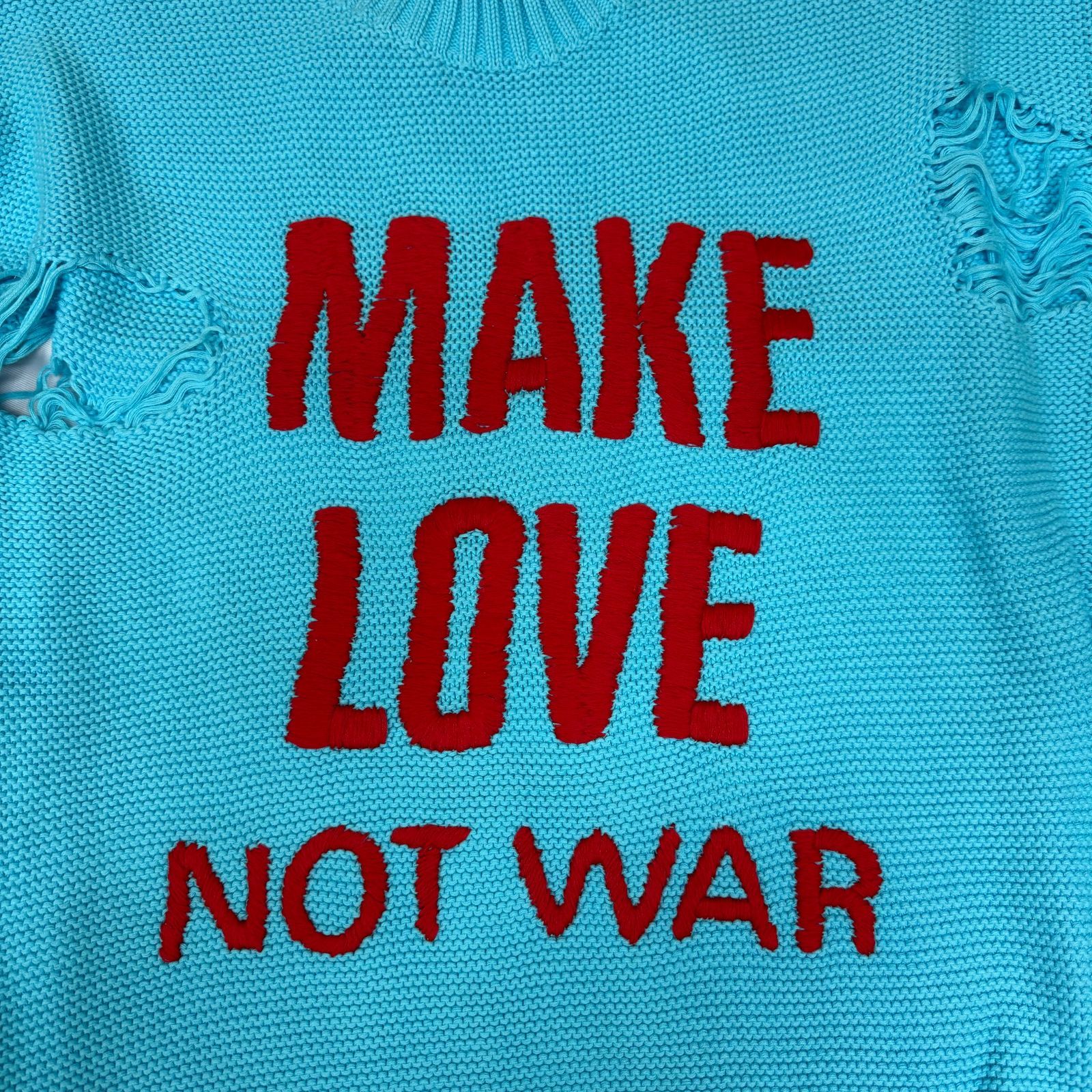 定価60500円 新品 TTT_MSW 23SS Make Love Over Size Damage 定価60500円 新品 TTT_MSW 23SS Make Love Over Size Damage