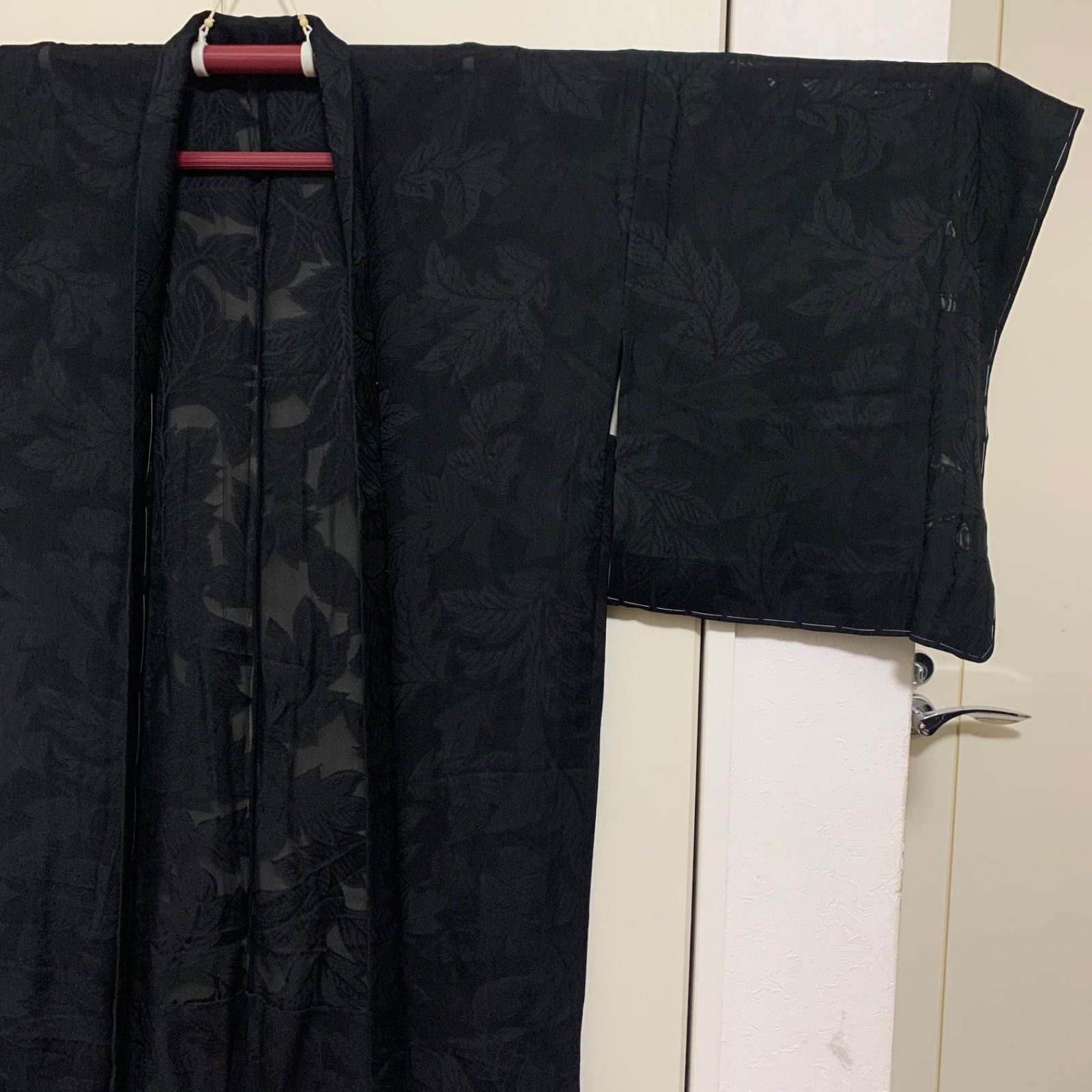 透け感あり しつけ糸付き