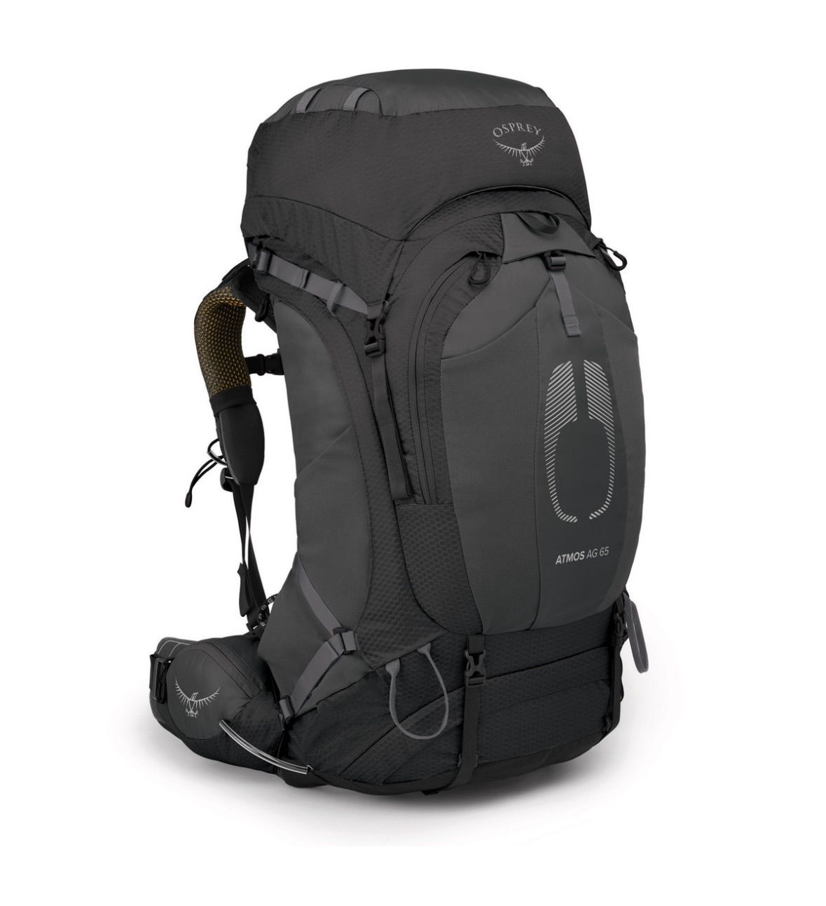 osprey オスプレー atmos アトモス AG65 黒 ブラック ザック バックパック 登山 旅行 - メルカリ