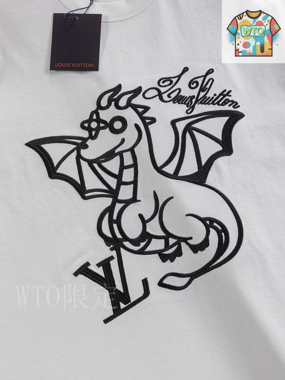 今日特価】Louis Vuitton 25SS ?天恐竜刺繍 T-shirt - メルカリ