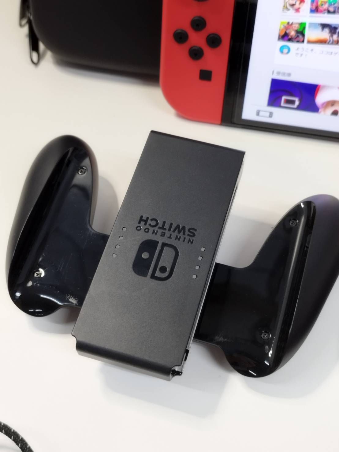 箱なし】Nintendo Switch 有機ELモデル マリオレッド/HEG-001/2023年製