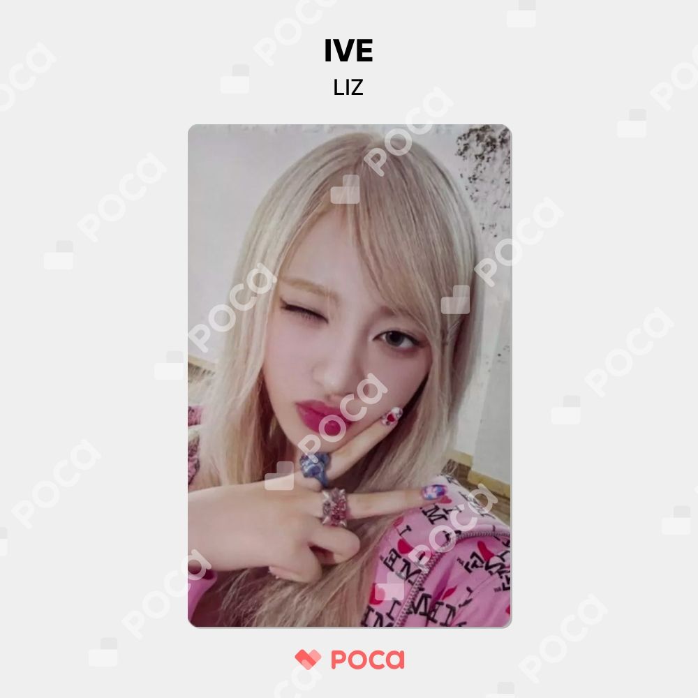 IVE リズ トレカセット IVE リズ トレカ他4点セットの通販 by よう:11