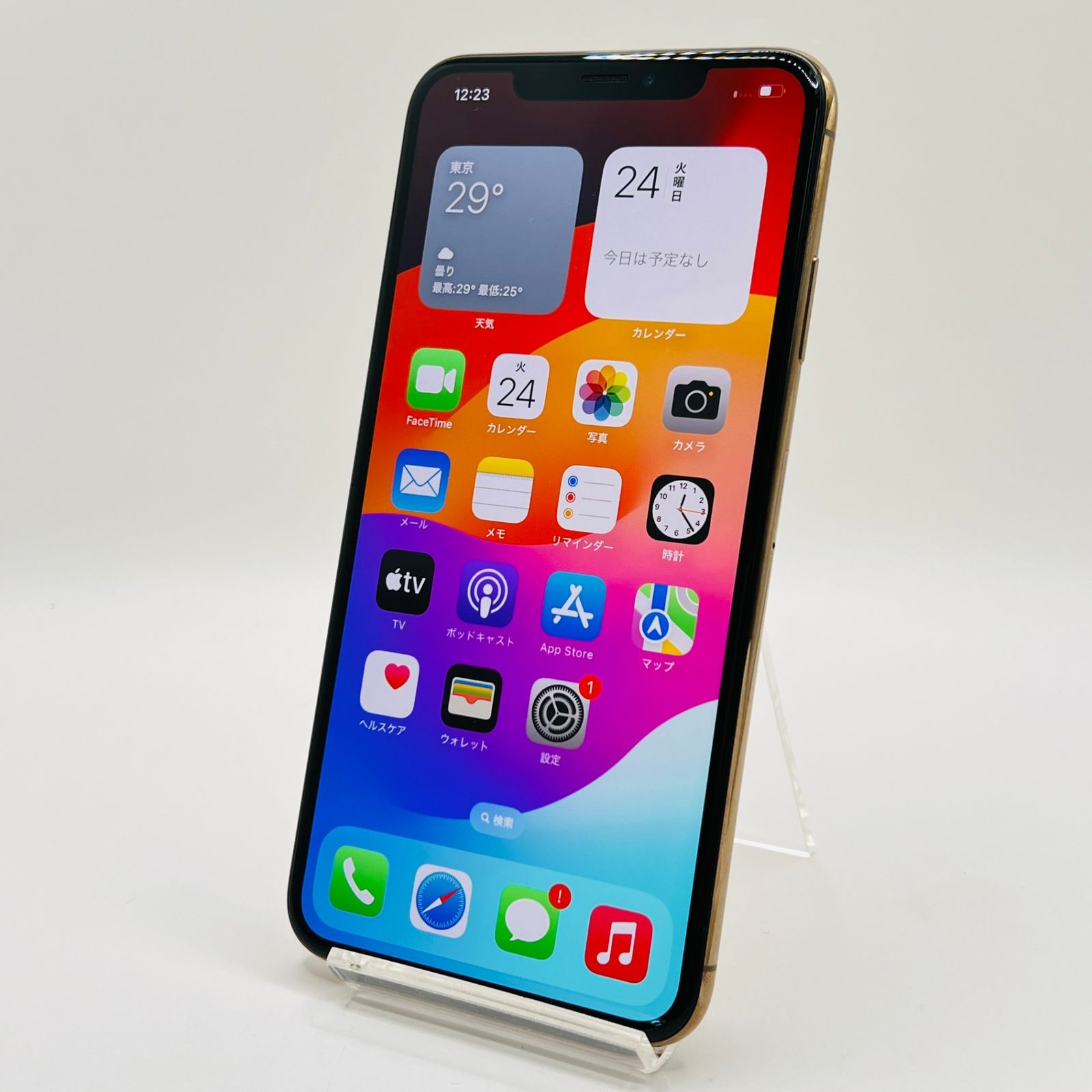 動作品】iPhone xs max 256GB au