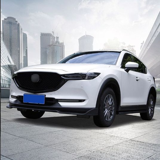 CX-5 CX-8 前期 グリルサイドモール 黒光沢 ガーニッシュセット