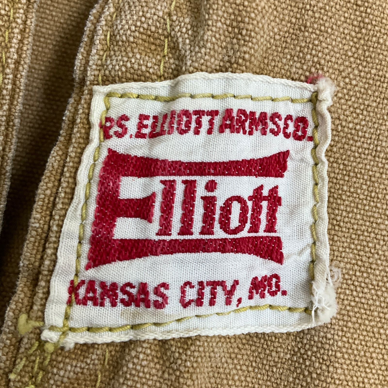 30年代 30s Elliott ダック ハンティングジャケット 古着