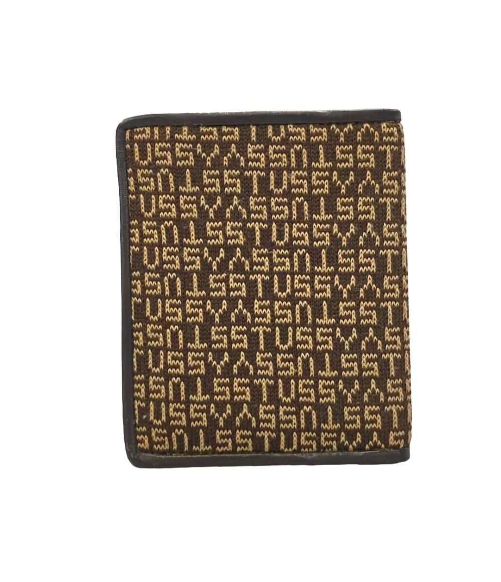 ステューシー パスケース付き札入れ 二つ折り財布 メンズ STUSSY