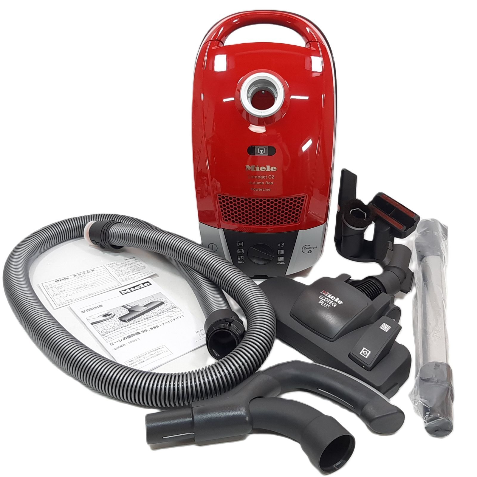 ♥ Miele ミーレ 掃除機 CompactC2 SDCO3 99.999 オータムレッド