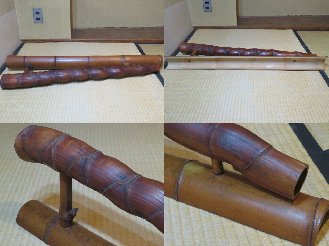 亀甲竹 煤竹結界