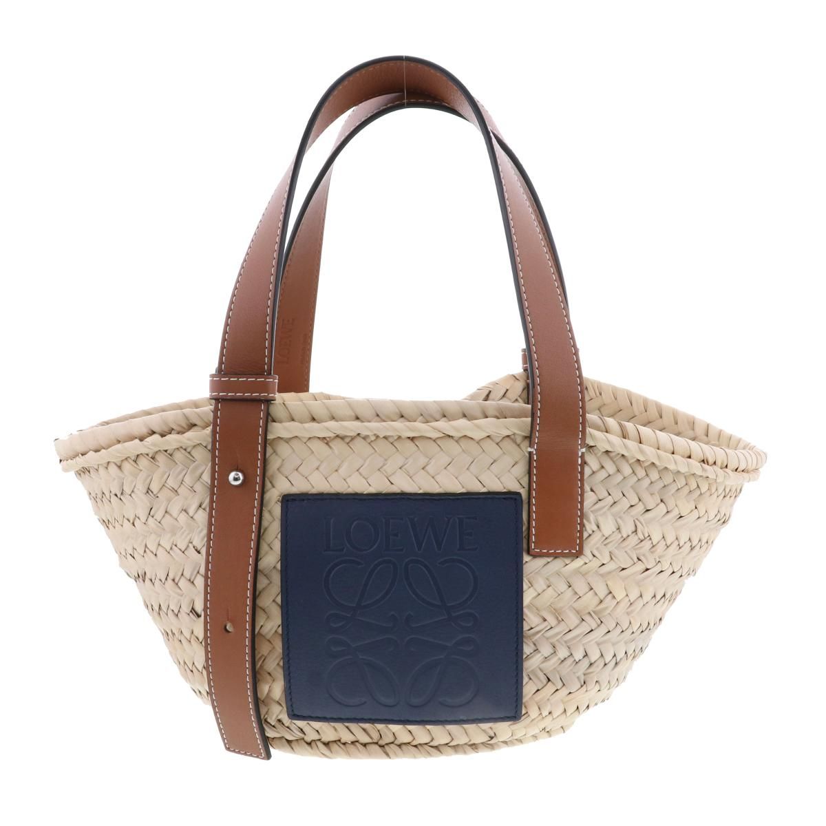 中古】 LOEWE （ロエベ） ﾊﾞｽｹｯﾄﾊﾞｯｸﾞ ｽﾓｰﾙ バッグ トートバッグ かご  