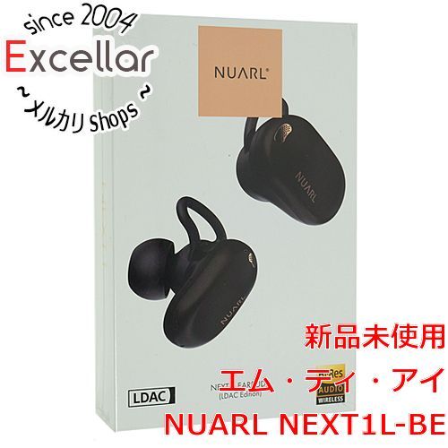 bn:9] NUARL 完全ワイヤレスイヤホン NUARL NEXT1L-BE ブラック