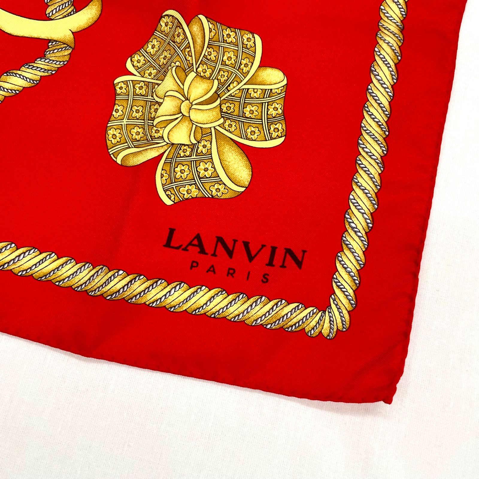 K-vin shop(ケービンショップ) / シルクスカーフ LANVIN PARIS