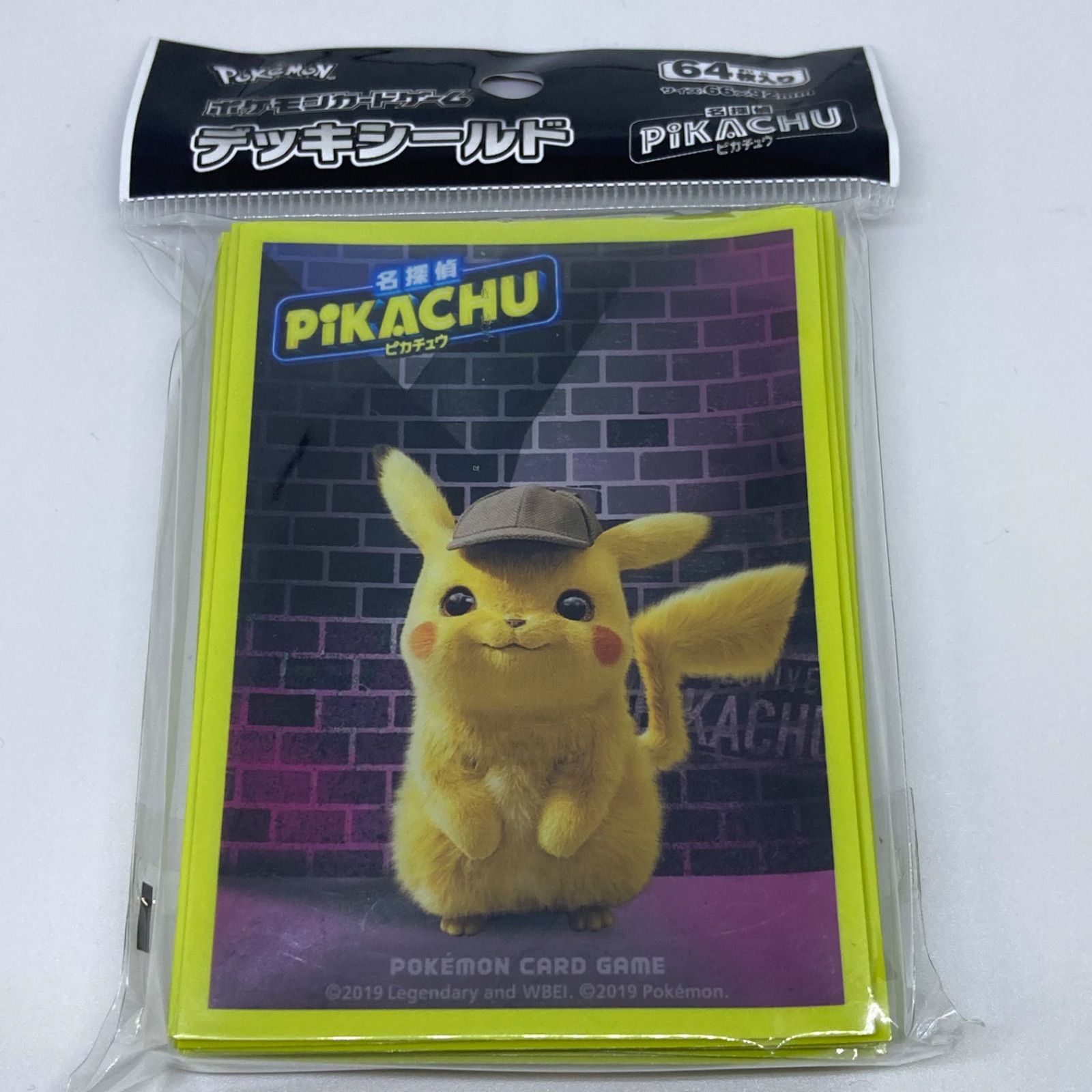 名探偵ピカチュウ スリーブ デッキシールド ポケモンカード