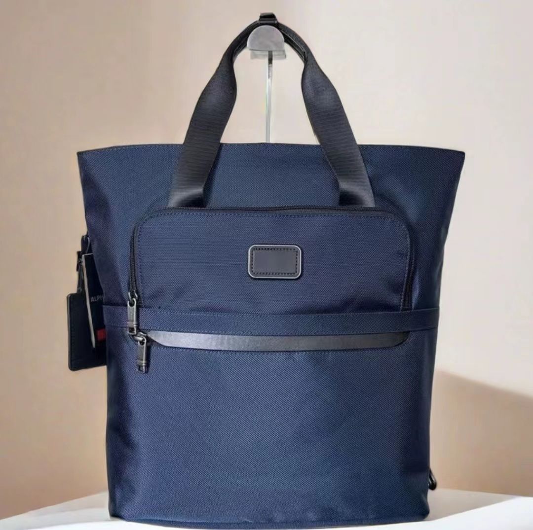 新品✨ TUMI トゥミ リュック トートバック バックパック ハンドバッグ 2way ネイビー メンズバッグ 2way 大容量 通勤 通学 出張  2603586D3 仕事用 カバン おしゃれ 日常用 ビジネスバッグ - メルカリ